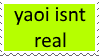 yaoi isnt real, guys. stop lying